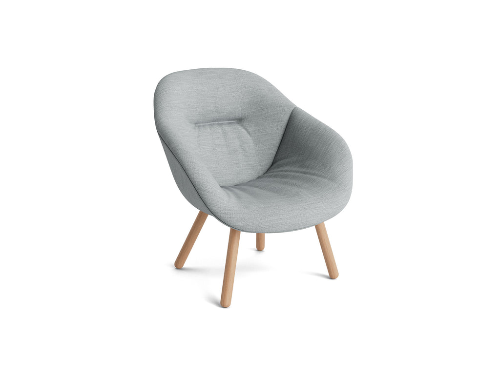 About A Lounge Chair - AAL 82 Soft by HAY / Remix 123 / Lacquered Oak Base