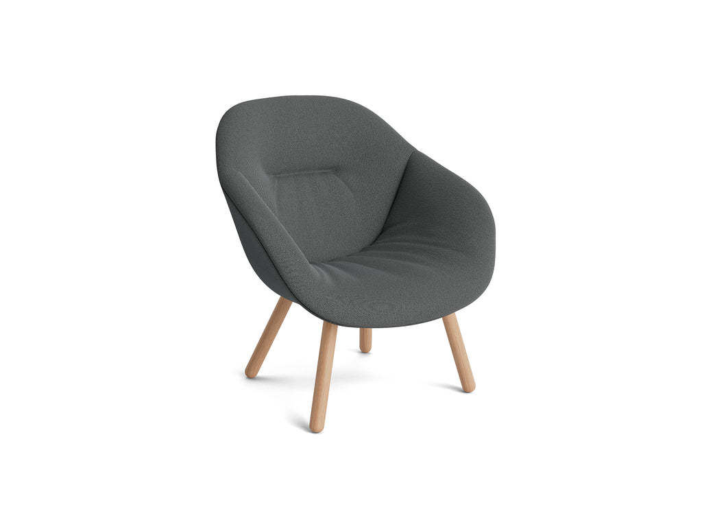 About A Lounge Chair - AAL 82 Soft by HAY / Steelcut Trio 153 / Lacquered Oak Base