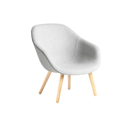 About A Lounge Chair - AAL 82 by HAY / Divina Melange 120 / Soaped Oak Base
