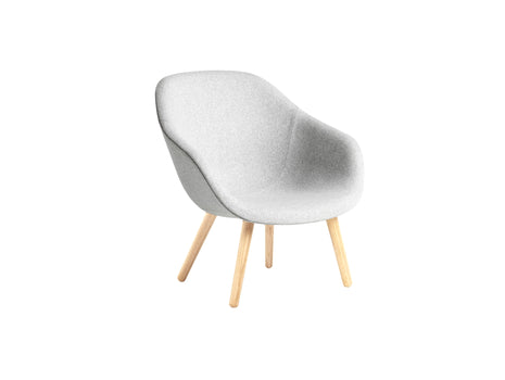 About A Lounge Chair - AAL 82 by HAY / Divina Melange 120 / Soaped Oak Base