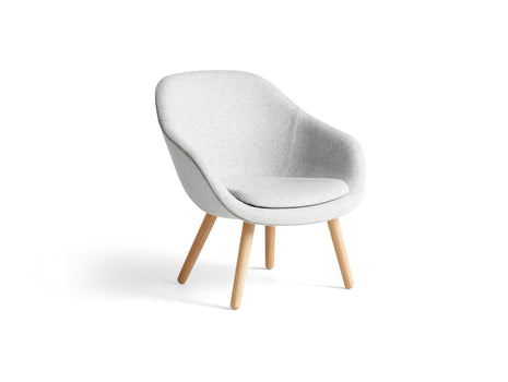 About A Lounge Chair - AAL 82 by HAY / Divina Melange 120 / Lacquered Oak