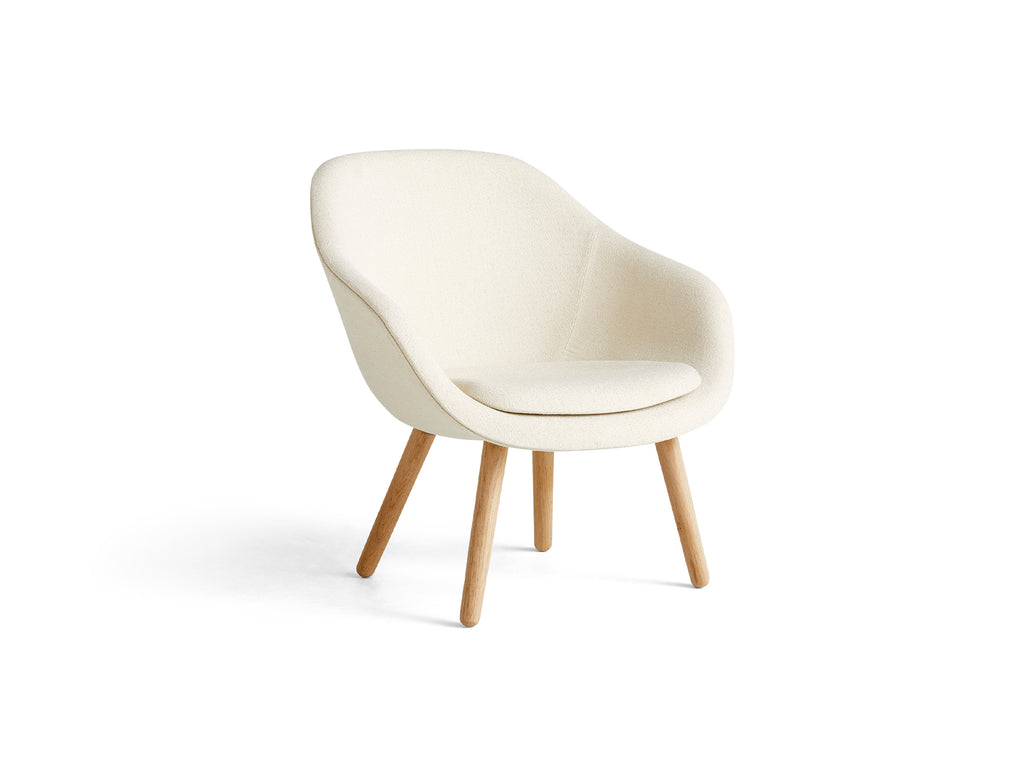 About A Lounge Chair - AAL 82 by HAY / Olavi 01 / Lacquered Oak Base
