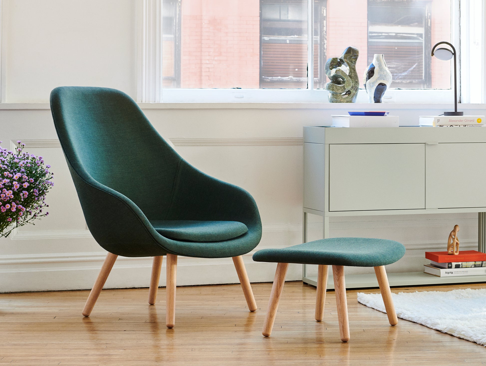 About A Lounge Chair - AAL 92 by HAY - Lacquered Oak / Remix 3 973
