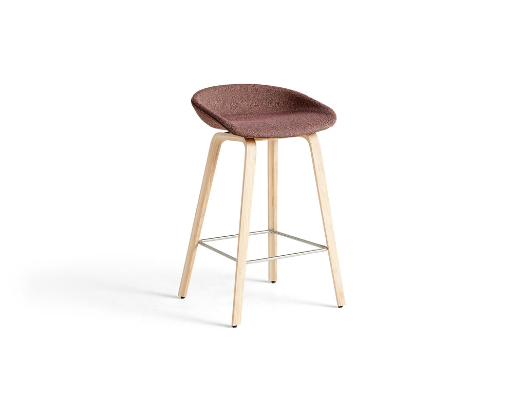 About A Stool AAS 33 by HAY - Olavi 12 / Lacquered Oak Base