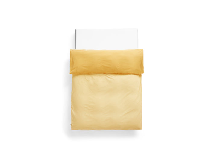 Duo Bed Linen by HAY - Duvet Cover / Golden Yellow