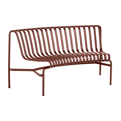 Palissade Park Dining Bench Add Ons by HAY - Inward Facing / Iron Red