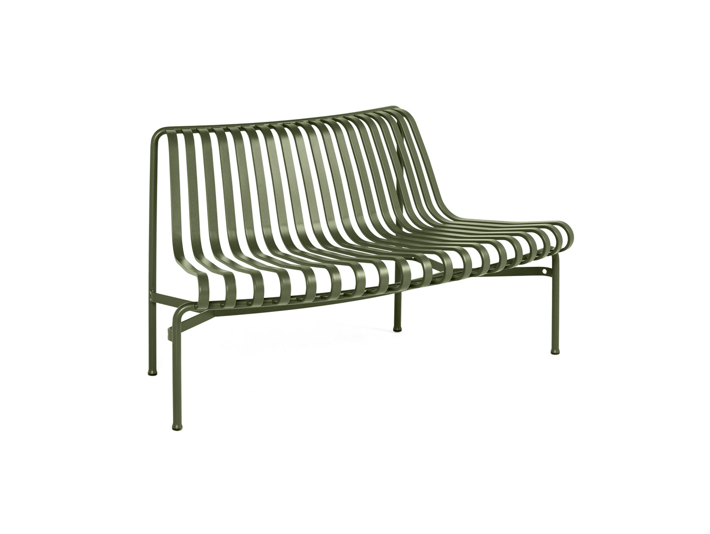 Palissade Park Dining Bench Add Ons by HAY - Outward Facing / Olive