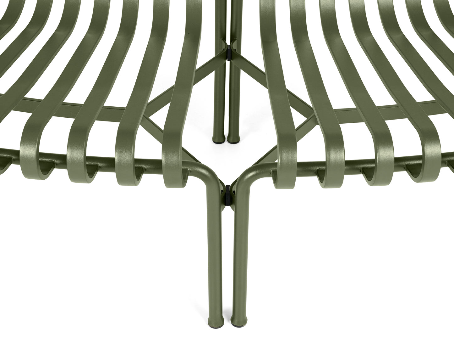Palissade Park Dining Bench - Out-Out Starter Set by HAY - Olive