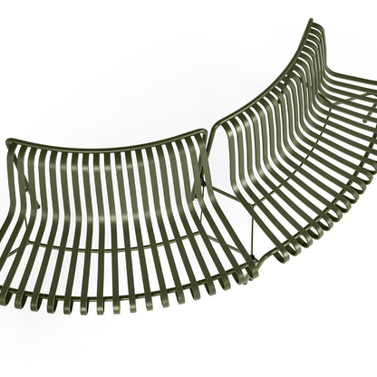 Palissade Park Dining Bench - Out-Out Starter Set by HAY - Olive