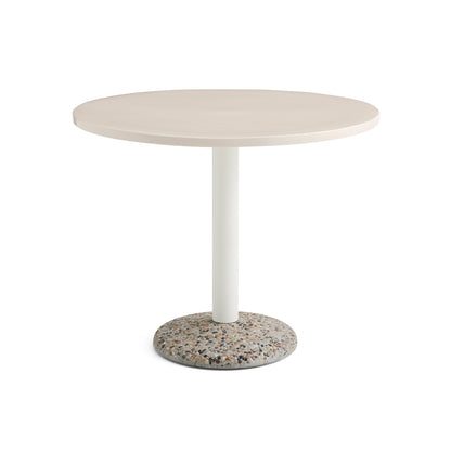 Ceramic Table by HAY - D90 cm / Warm White