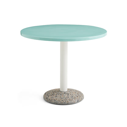 Ceramic Table by HAY - D90 cm / Light Mint