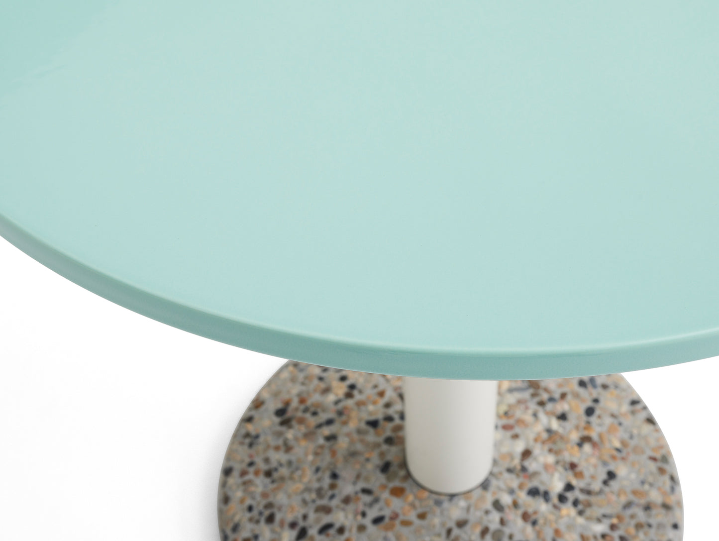 Ceramic Table by HAY - Light Mint