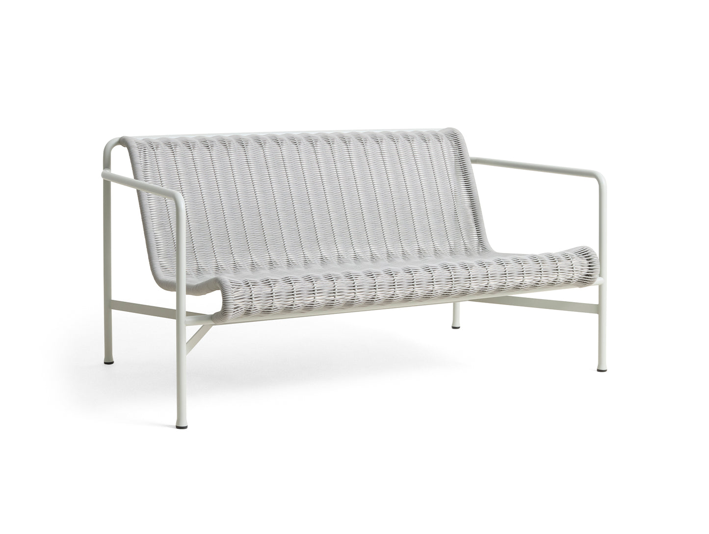 Palissade Cord Lounge Sofa by HAY - Sky Grey Cord