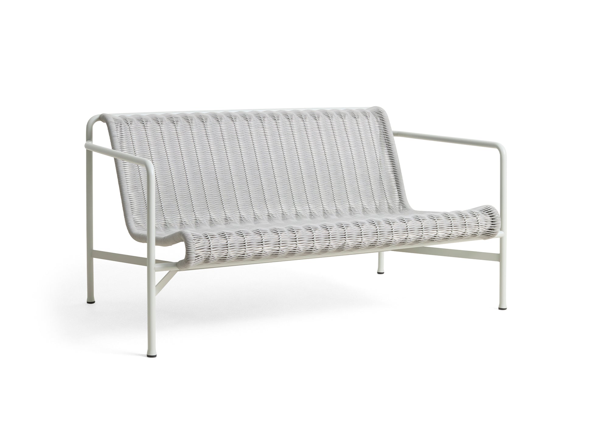 Palissade Cord Lounge Sofa by HAY - Sky Grey Cord