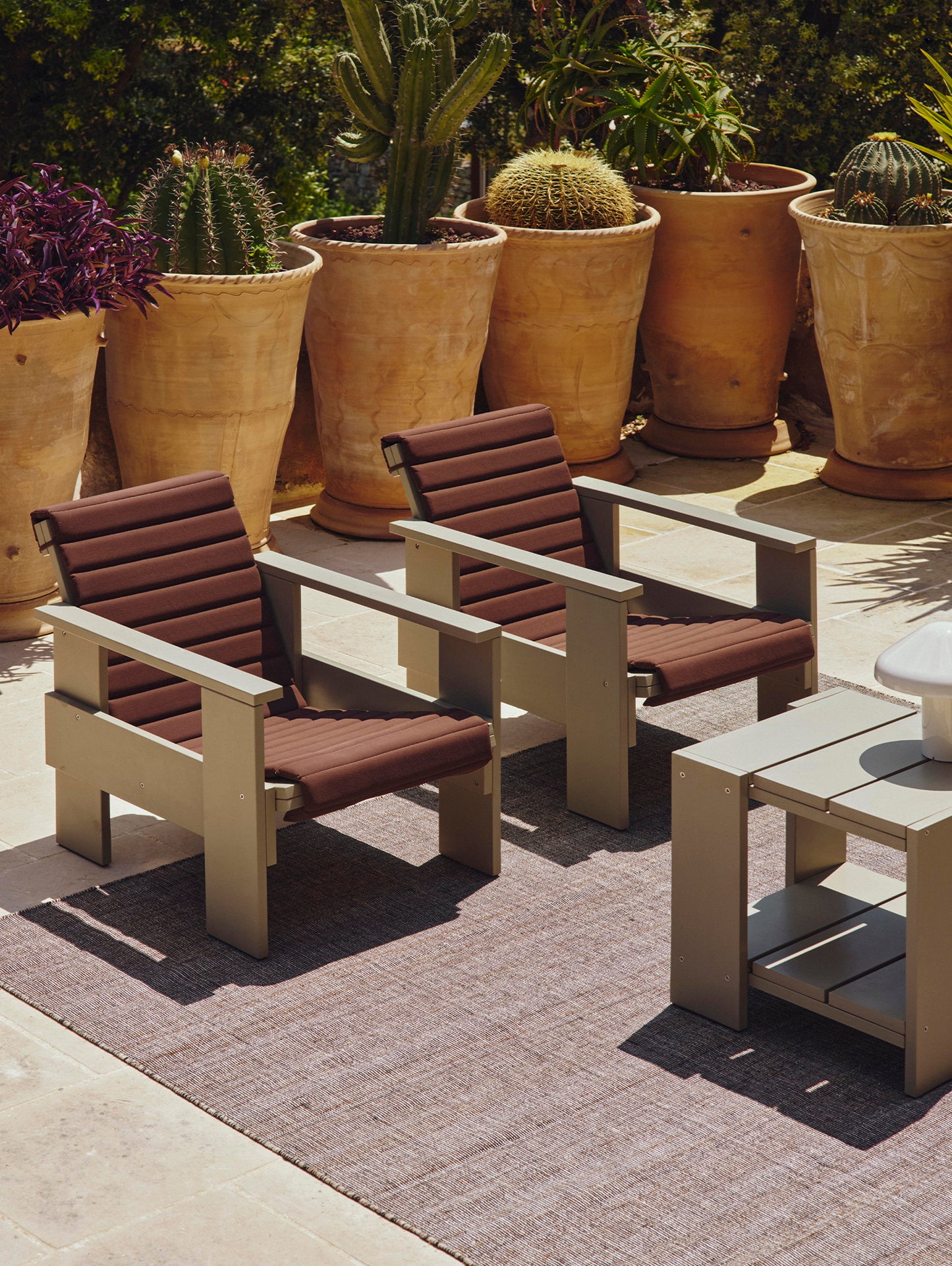 Crate Lounge Chair by HAY - London Fog
