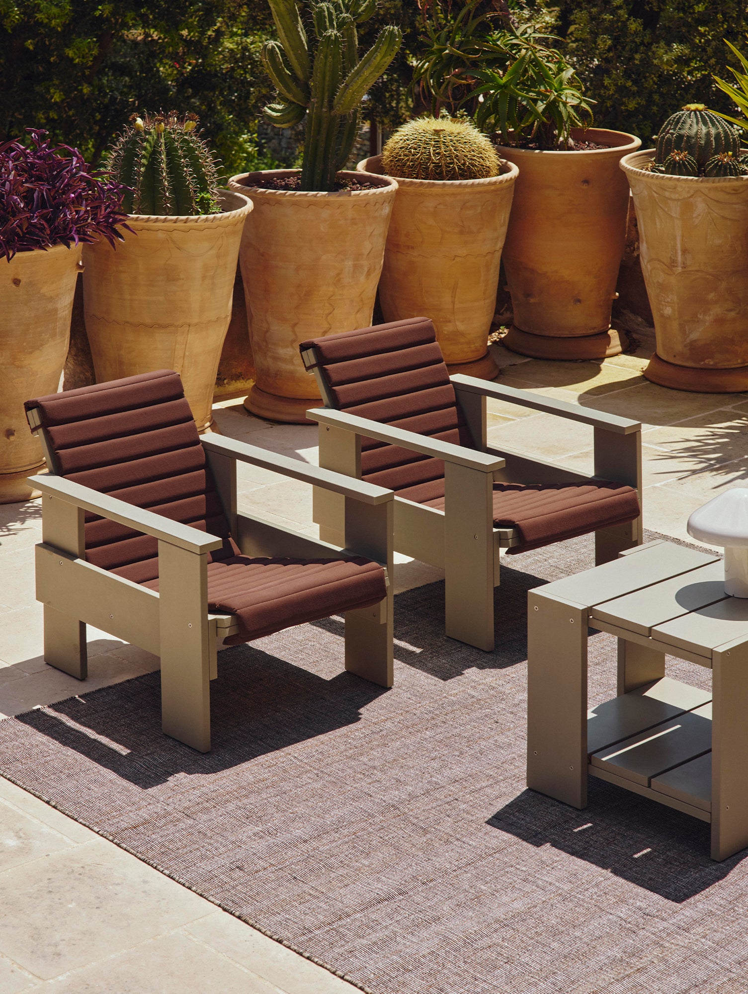 Crate Lounge Chair by HAY - London Fog