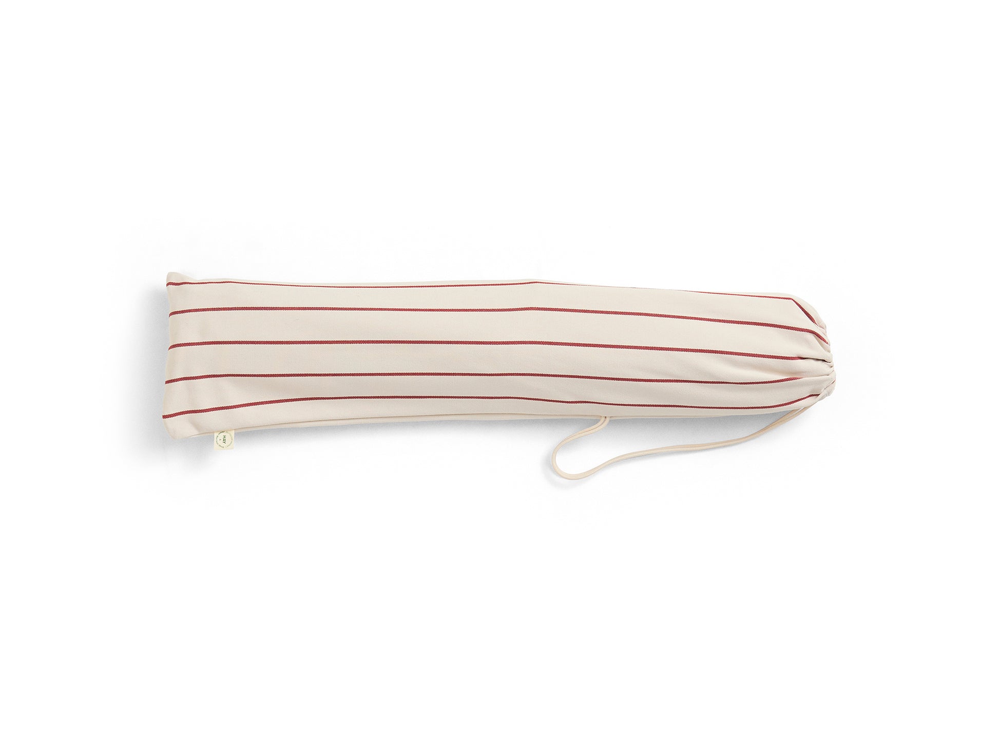 Outdoor Market Hammock by HAY - Beige with Red Stripe