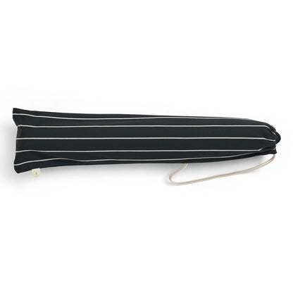 Outdoor Market Hammock by HAY - Black with Beige Stripe