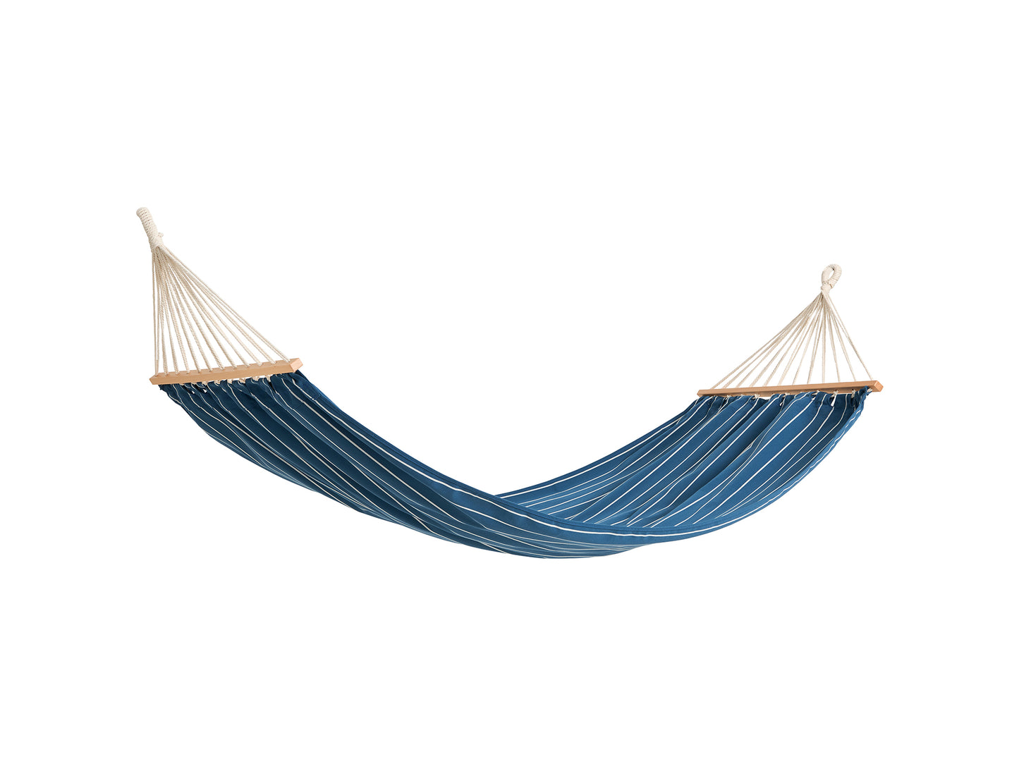 Outdoor Market Hammock by HAY - Blue with Beige Stripe