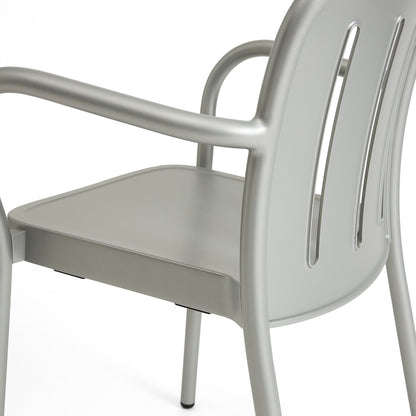 Deville Armchair by HAY - Silver Grey