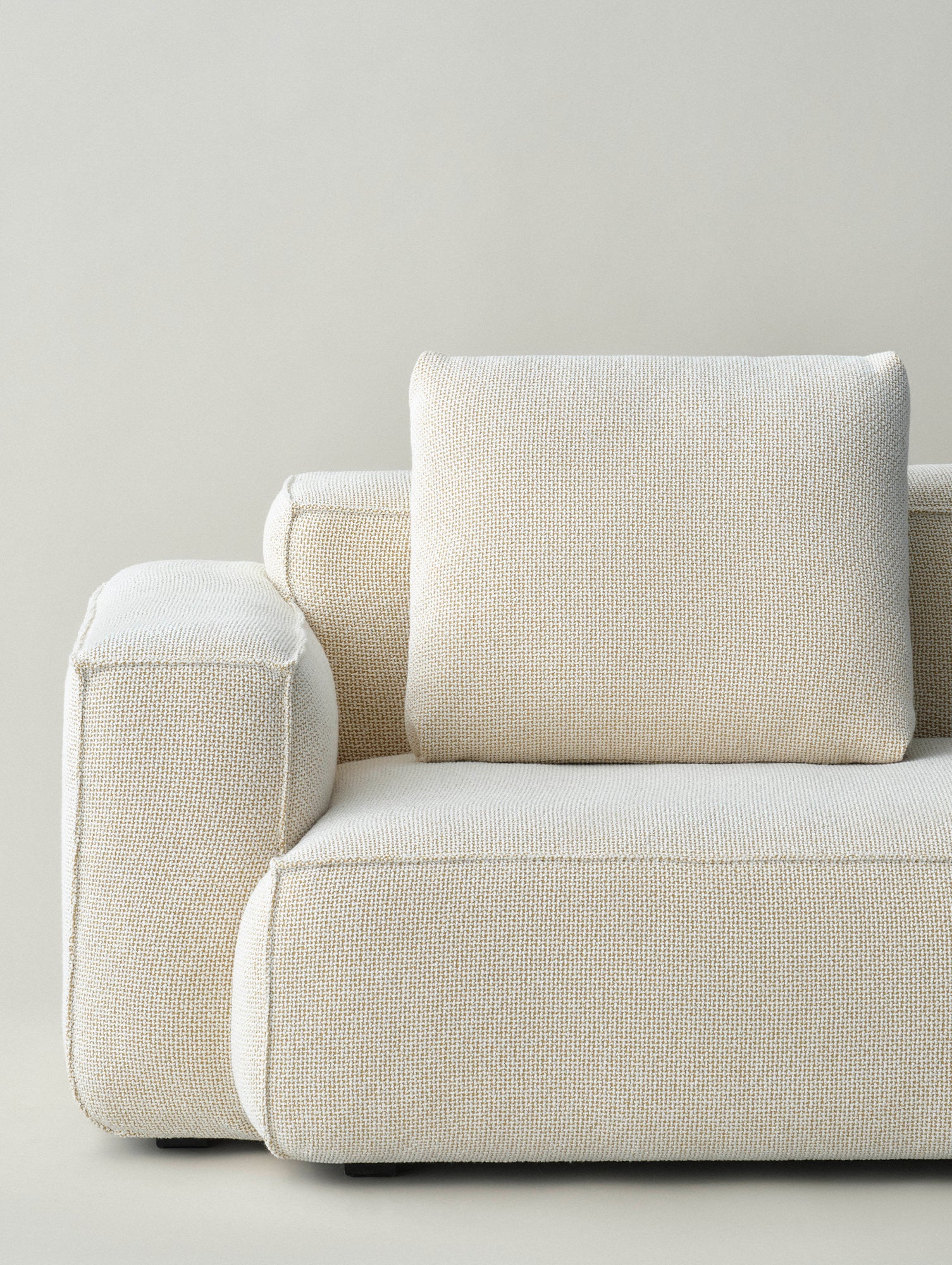 Mags Soft 3 Seater Sofa (Low Armrest) with Removable Cover by HAY - Tartaglia 857  (Not available in UK)