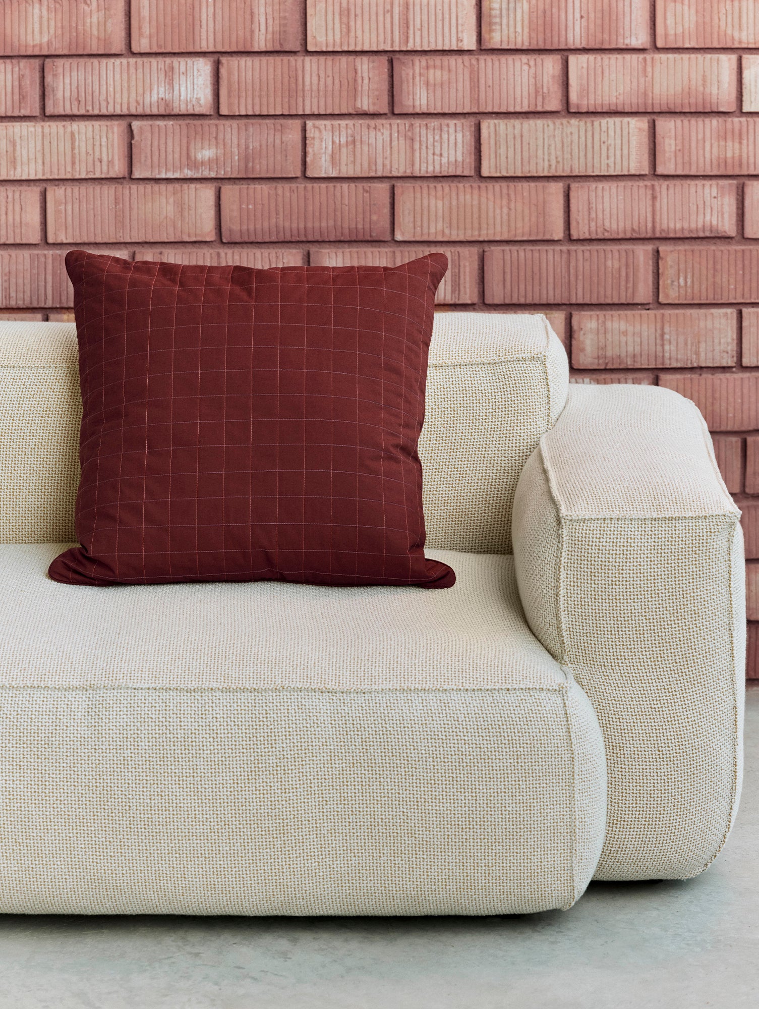 Mags Soft 3 Seater Sofa (Low Armrest) with Removable Cover by HAY - Tartaglia 857  (Not available in UK)