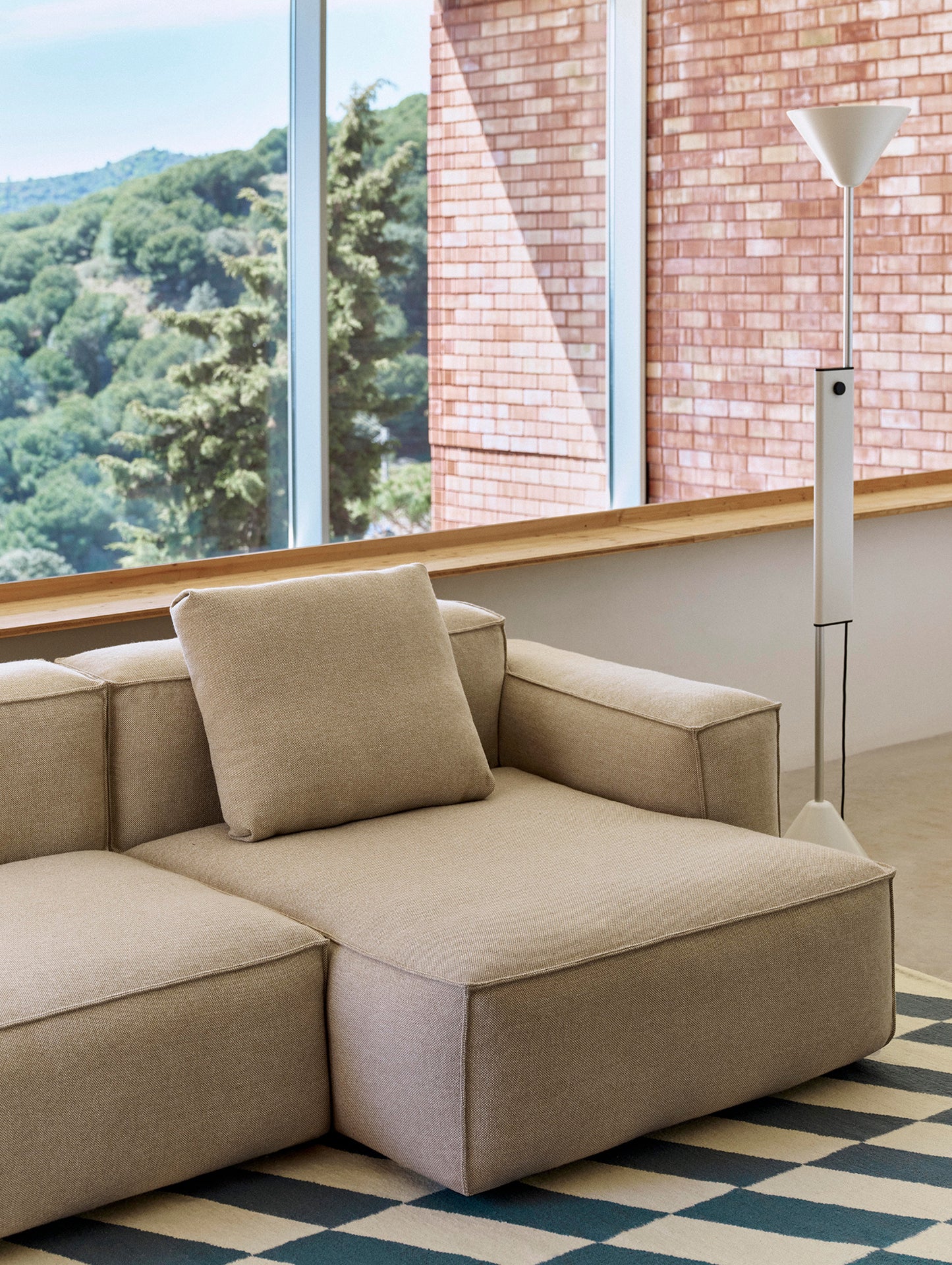 Mags Soft 3 Seater Sofa (Low Armrest) with Removable Cover by HAY - Hallingdal 65 220