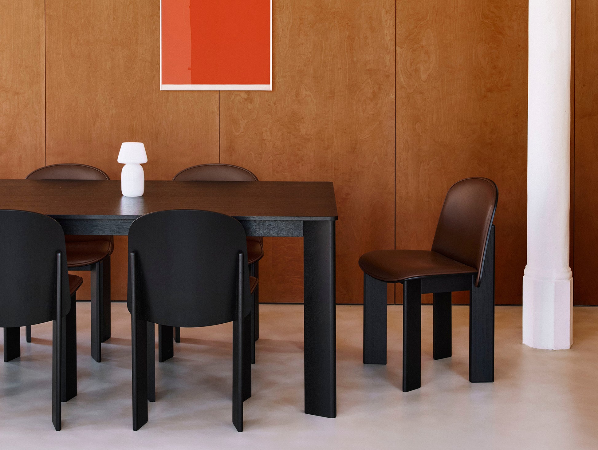 Chisel 65 Chair Front Upholstery by HAY  