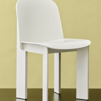 Chisel 65 Chair by HAY - Cream White Lacquered Oak