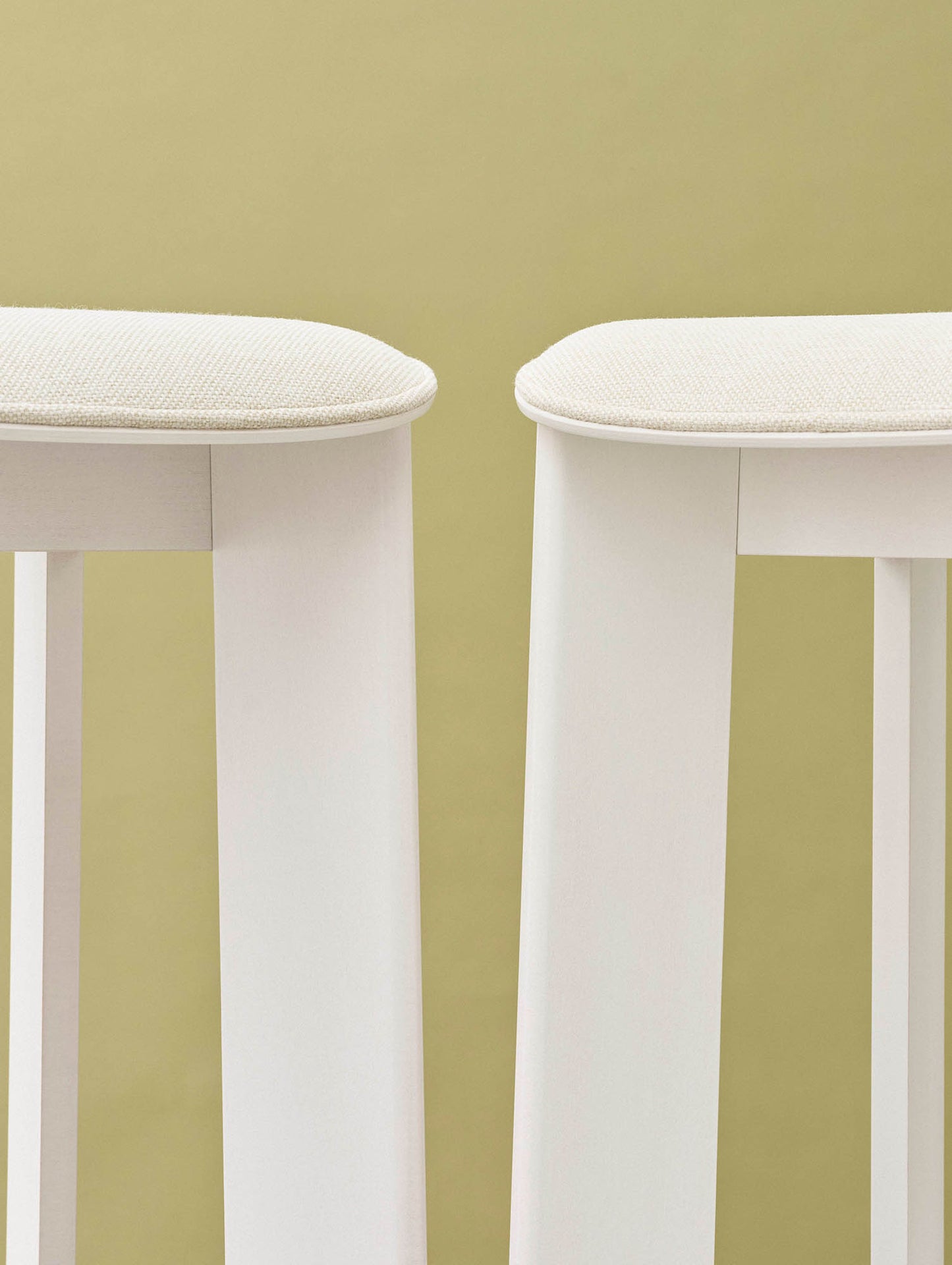 Chisel 30 Bar Stool Seat Upholstery by HAY 