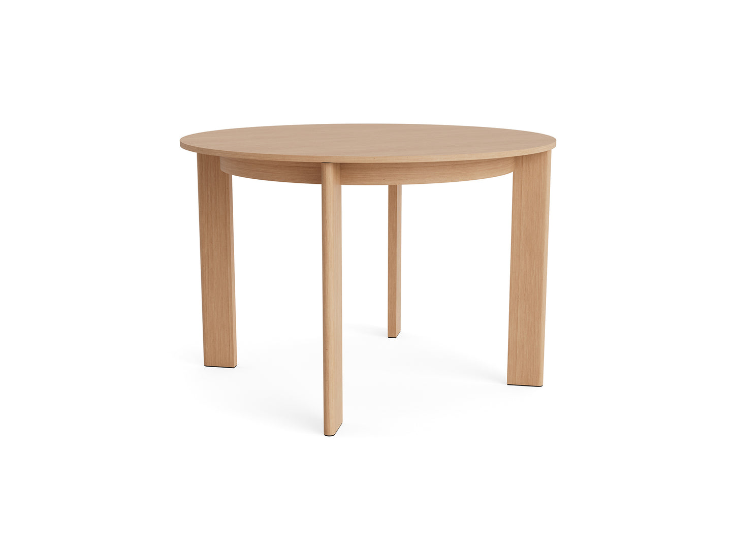 Chisel 25 Table Round by HAY - D110 cm  /  Lacquered Oak Veneer