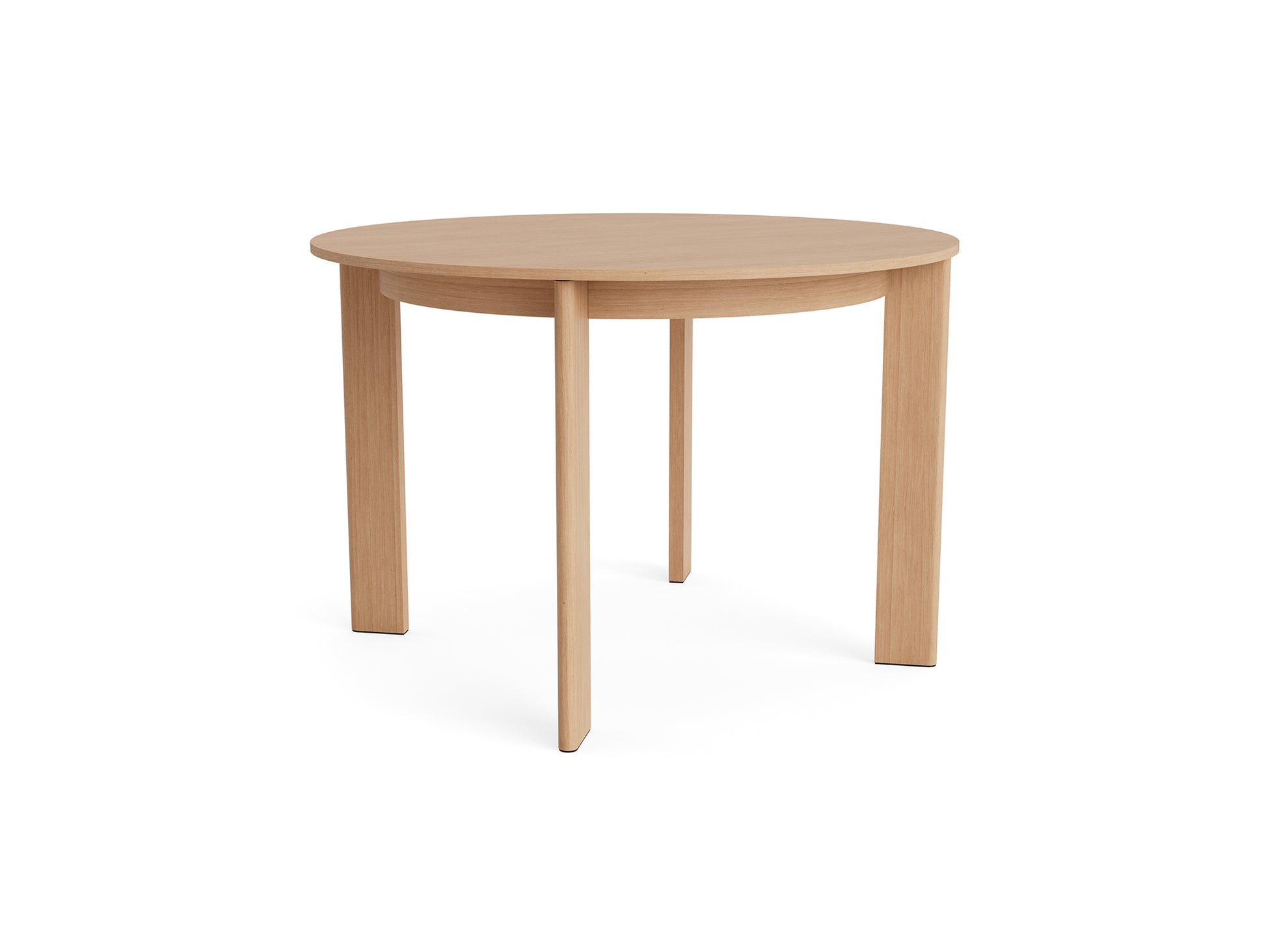 Chisel 25 Table Round by HAY - D110 cm  /  Lacquered Oak Veneer