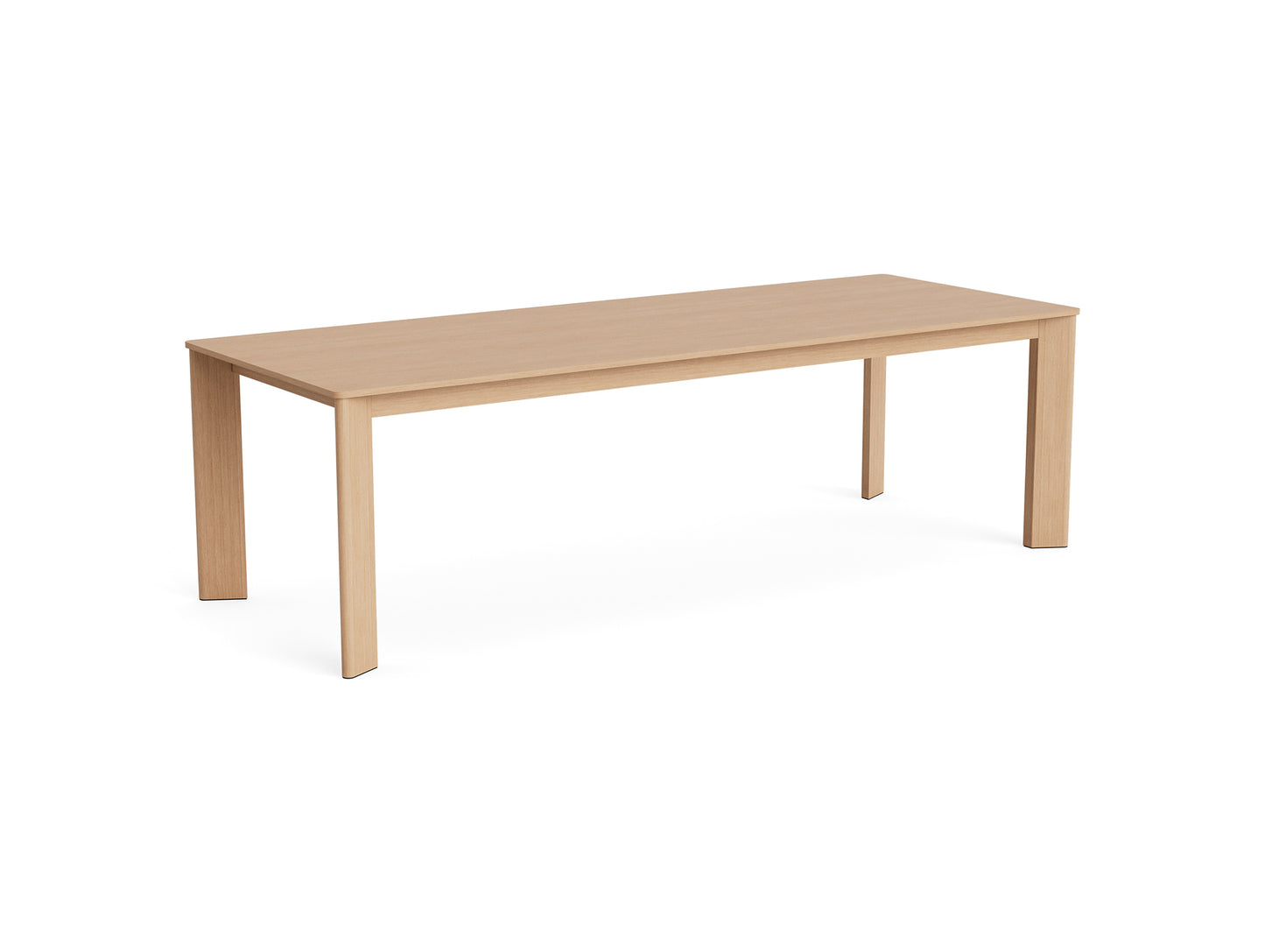 Chisel 30 Table Rectangular by HAY -  L250 / Lacquered Oak Veneer
