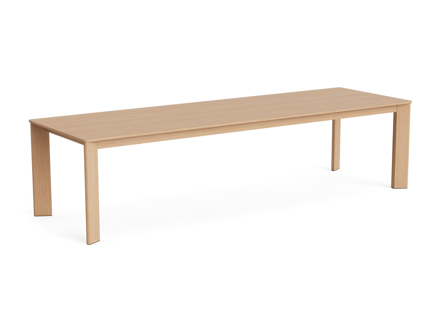 Chisel 30 Table Rectangular by HAY -  L300 / Lacquered Oak Veneer