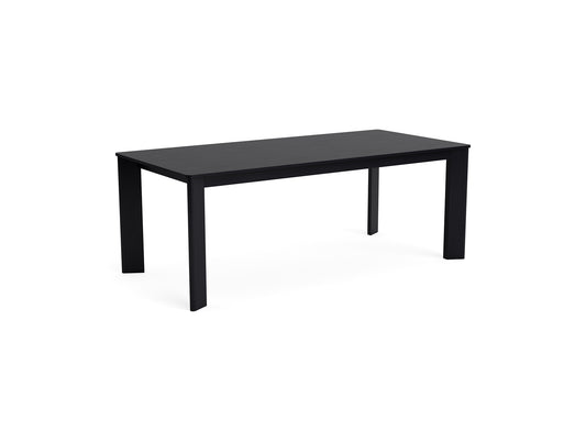 Chisel 30 Table Rectangular by HAY -  L200 / Black Lacquered Oak Veneer