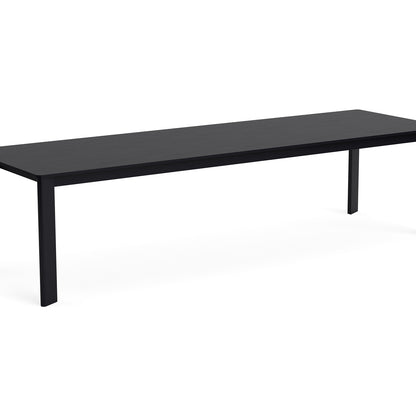 Chisel 30 Table Rectangular by HAY -  L300 / Black Lacquered Oak Veneer