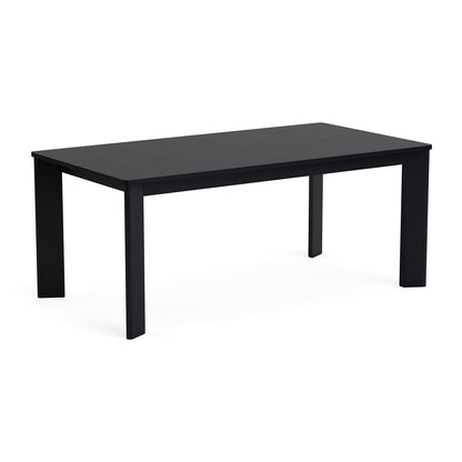 Chisel 630 Table  Rectangular by HAY - Black Lacquered Oak Veneer