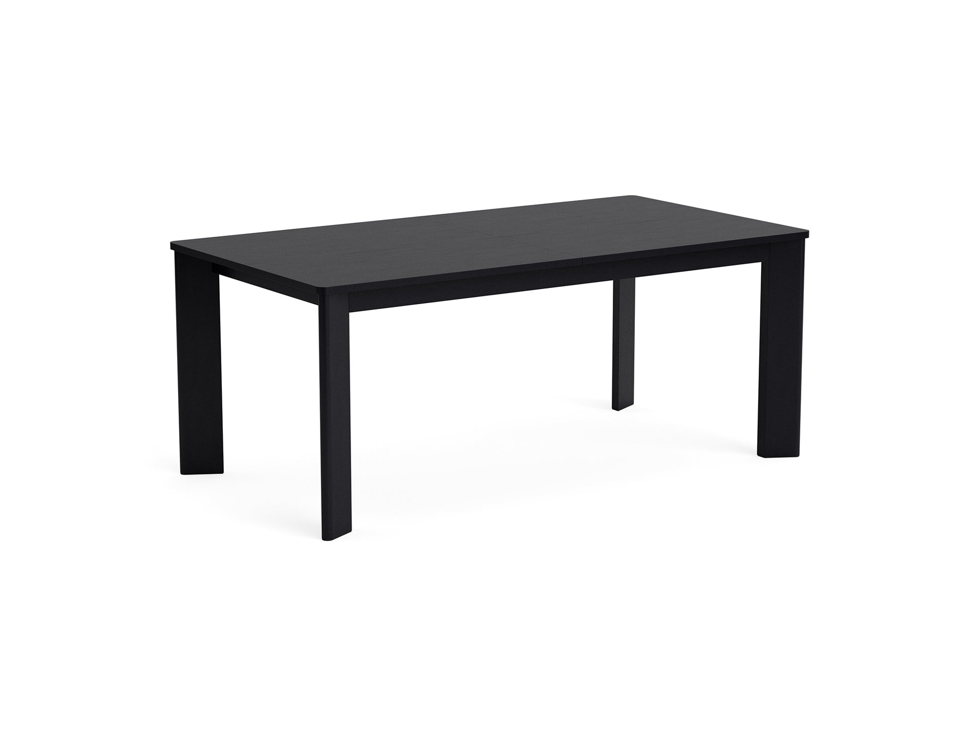 Chisel 630 Table  Rectangular by HAY - Black Lacquered Oak Veneer