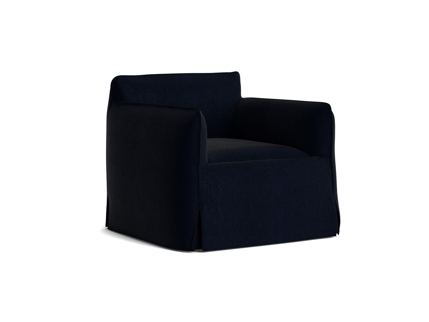 Mimi 1-Seater Sofa by HAY - Turf Blue Black