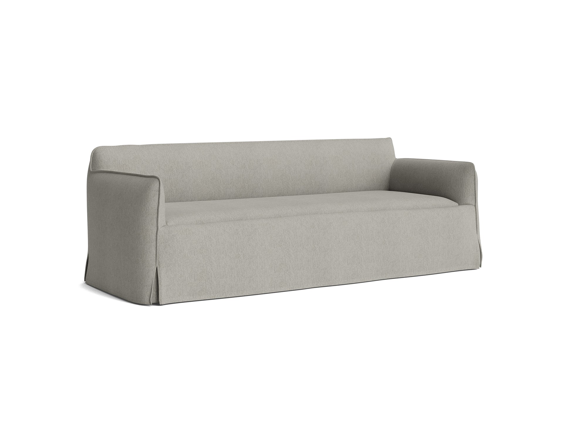 Mimi 3-Seater Sofa by HAY - Turf Light Grey