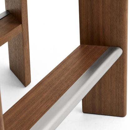 Chisel 30 Bar Stool by HAY - Lacquered Walnut