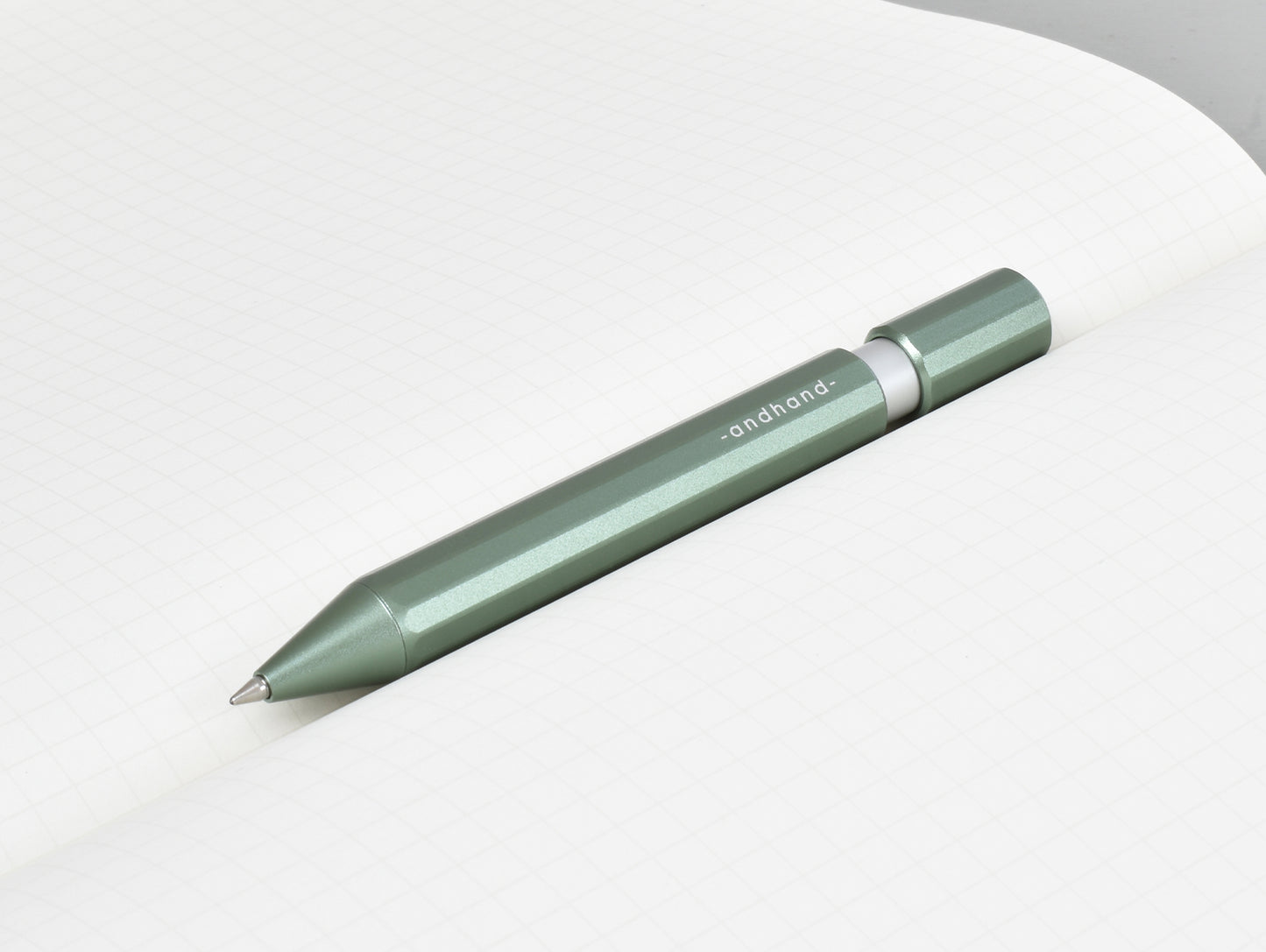 Aspect Retractable Pen by Andhand - Forest Green