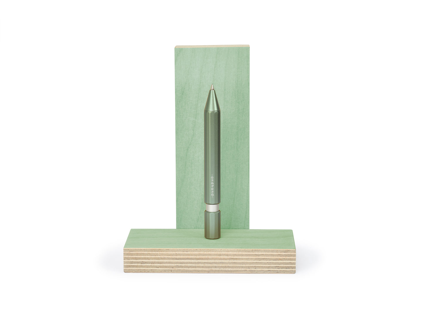 Aspect Retractable Pen by Andhand - Forest Green