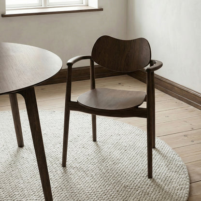Regatta Chair by Ro Collection - Smoked Oak