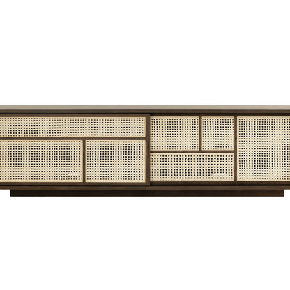 Air Sideboard Low by Design House Stockholm - Dark Oak