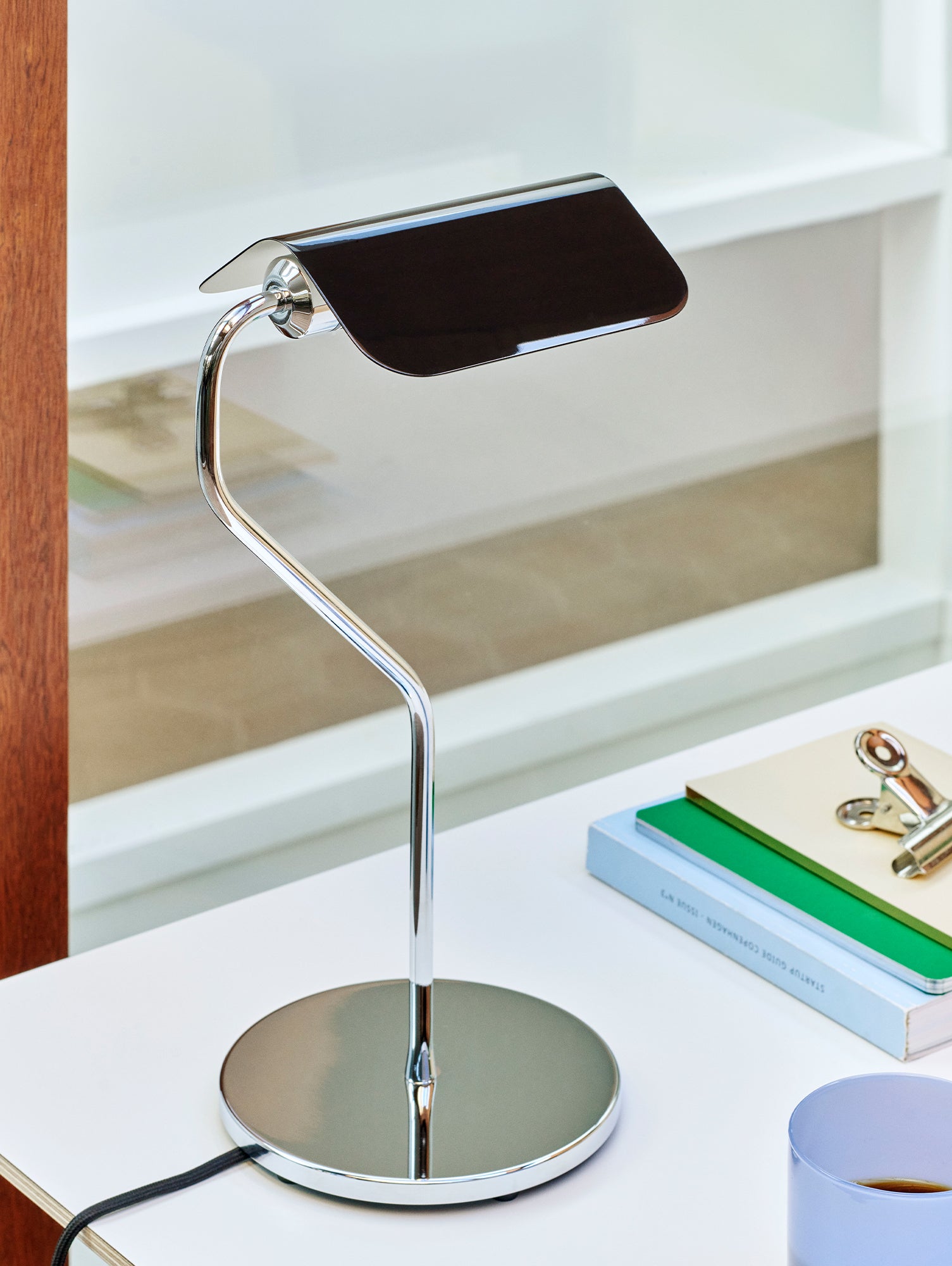 Apex Table Lamp by HAY - Iron Black 