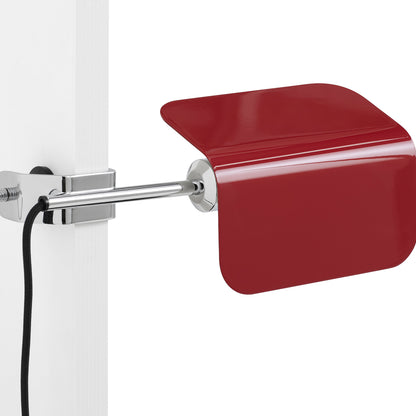 Apex Clip Lamp by HAY - Maroon Red