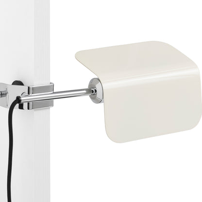 Apex Clip Lamp by HAY - Oyster White