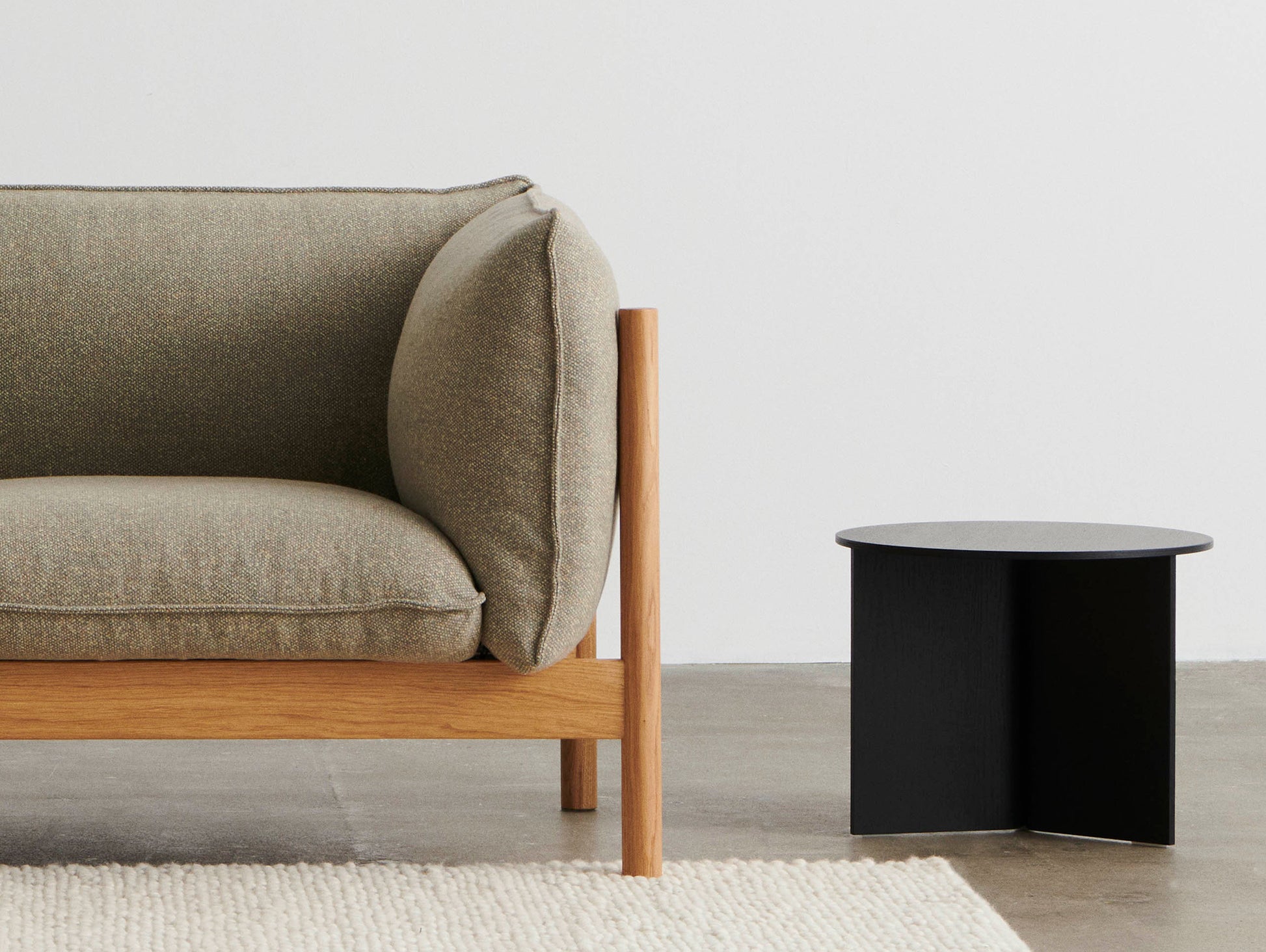 Arbour 3-Seater Sofa by HAY - Oiled Waxed Oak  / Vanir 113