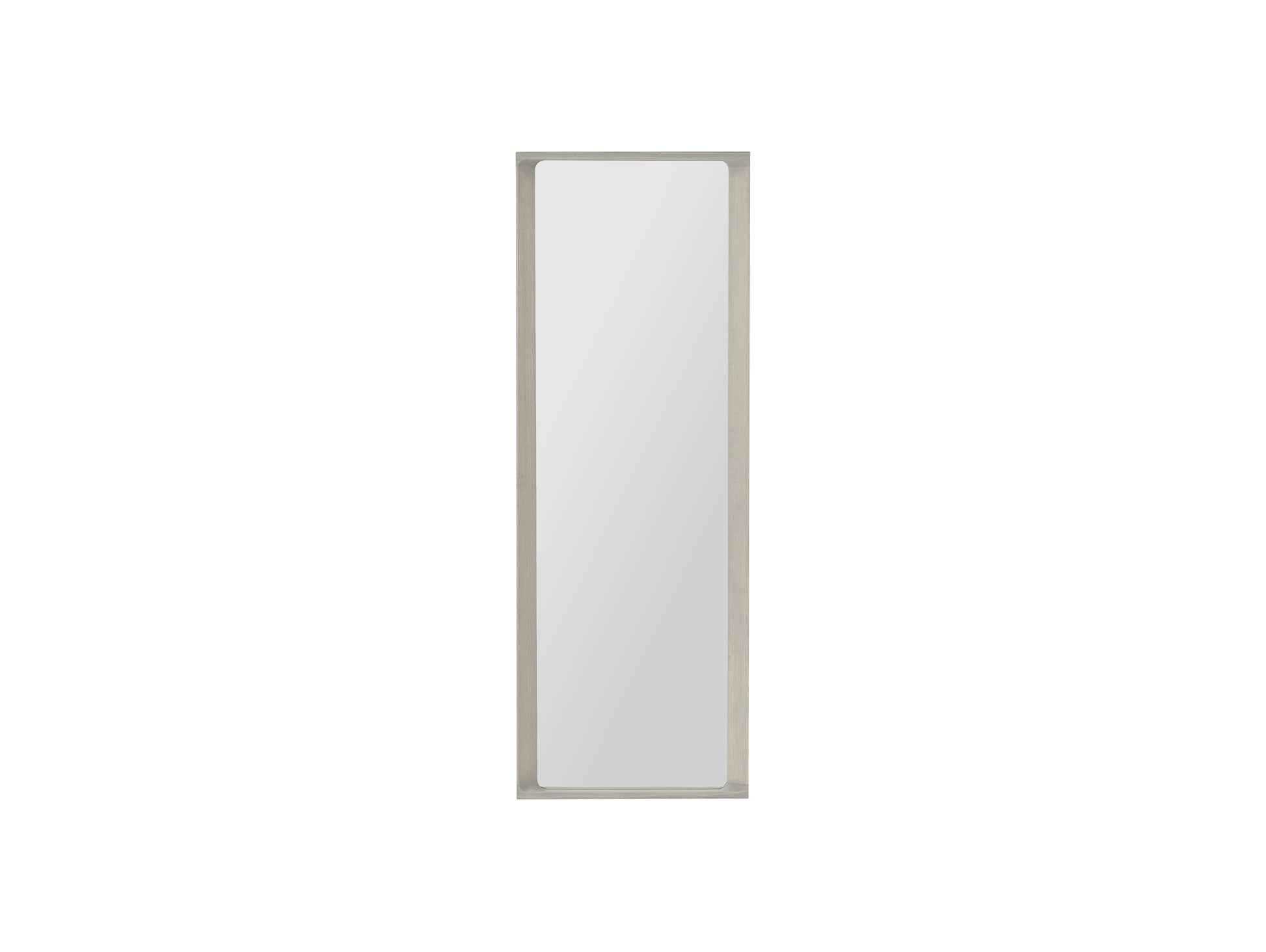 Arced Mirror by Muuto - Large / Light Grey